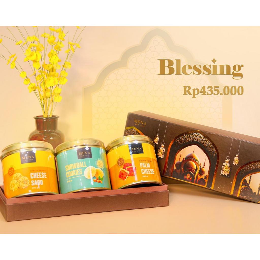 

Hampers Set G / Kado / Gift / Parcel / Hadiah -BLESSING- Mena Cookies Surabaya