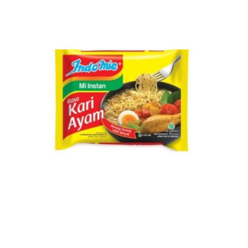 

Indomie Rasa Kari ayam 72 g