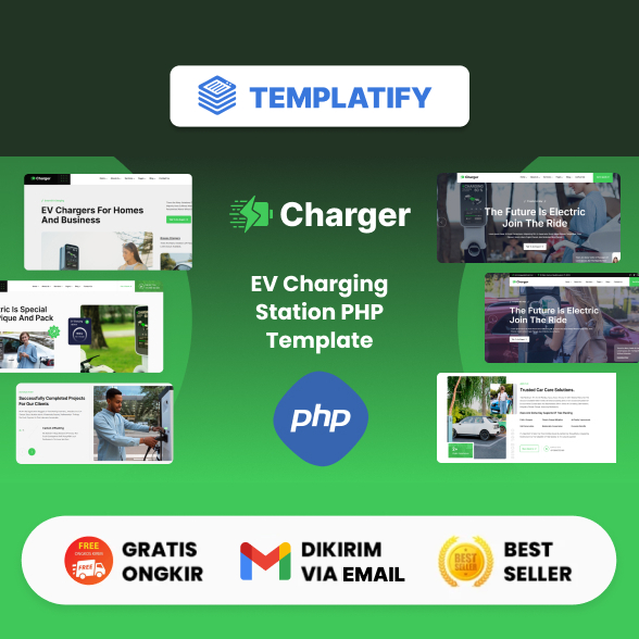 Charger - EV Charging Station PHP Template Website