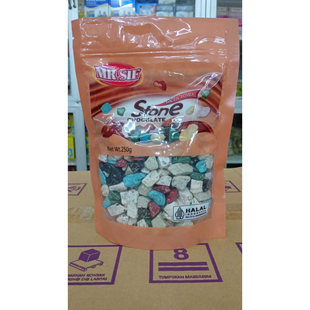 

Mr.Sif Stone Chocolate 250 Gr Barcode 6928961206436