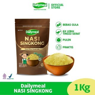 

dailymeal casava rice nasi singkong dan nasi jagung 1 kg