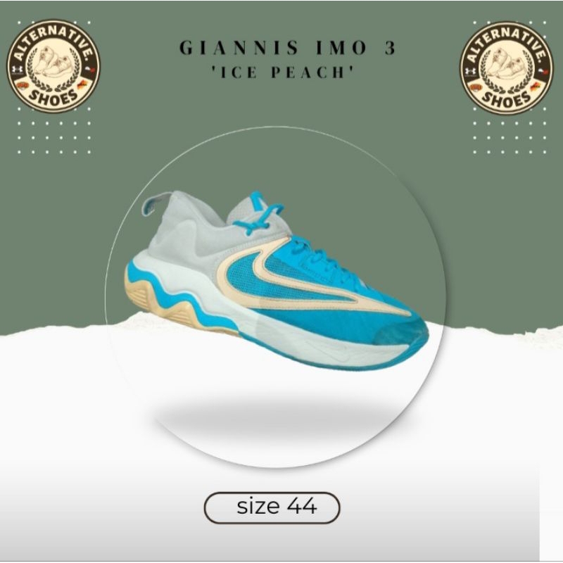 Sepatu basket second | Giannis immortality 3 (DZ7534 002)