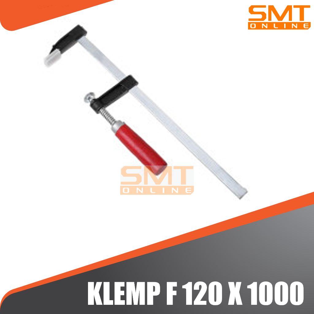 KOALA Clamp Klem Klemp F Panjang Alat Penjepit Press Kayu Lebar 120mm