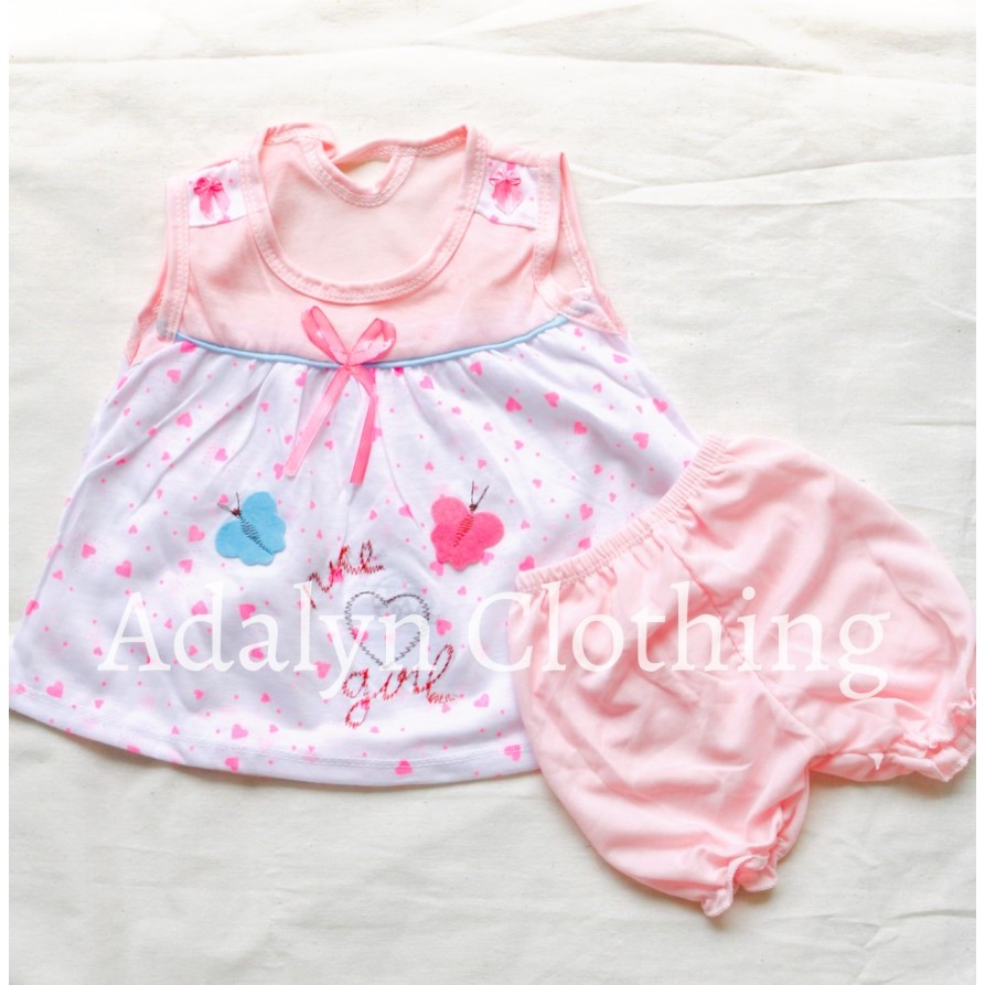 Unik Adalyn Clothing - Setelan Bayi Perempuan / Baju Bayi Perempuan / Baju Bayi Perempuan New Born /