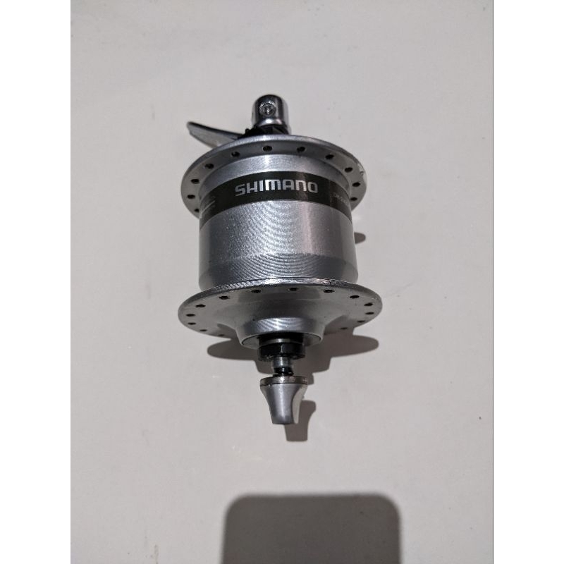 Dinamo hub sepeda mtb shimano tromol depan sepeda custom dinamo shimano
