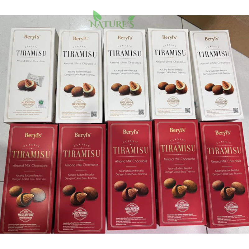 

CemilanBintan ( Beryls Tiramisu almond Milk Coklat ) 200gr kotak