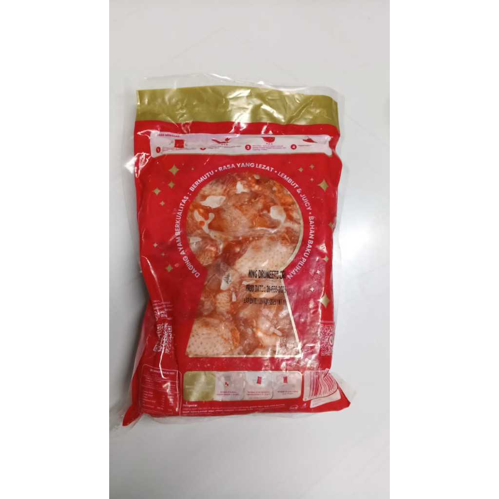 

Sreeya Wing Drummetes Segaaar Marinasi Bumbu Original 1kg Sayap Pentung Berbumbu 1000gr