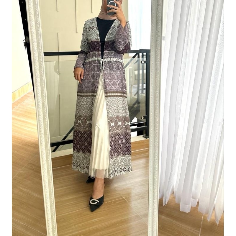 Outer Nabila / Cardigan Etnic Rompi Gamis