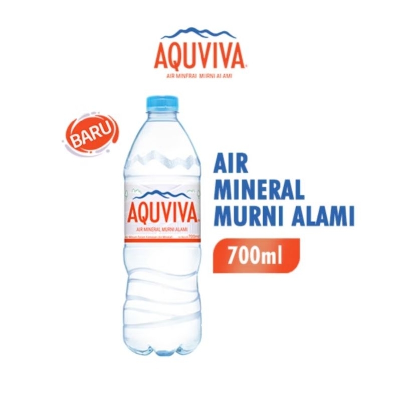 

AQUVIVA AIR MINERALE 700ML ISI 12BOTOL WINGSFOOD