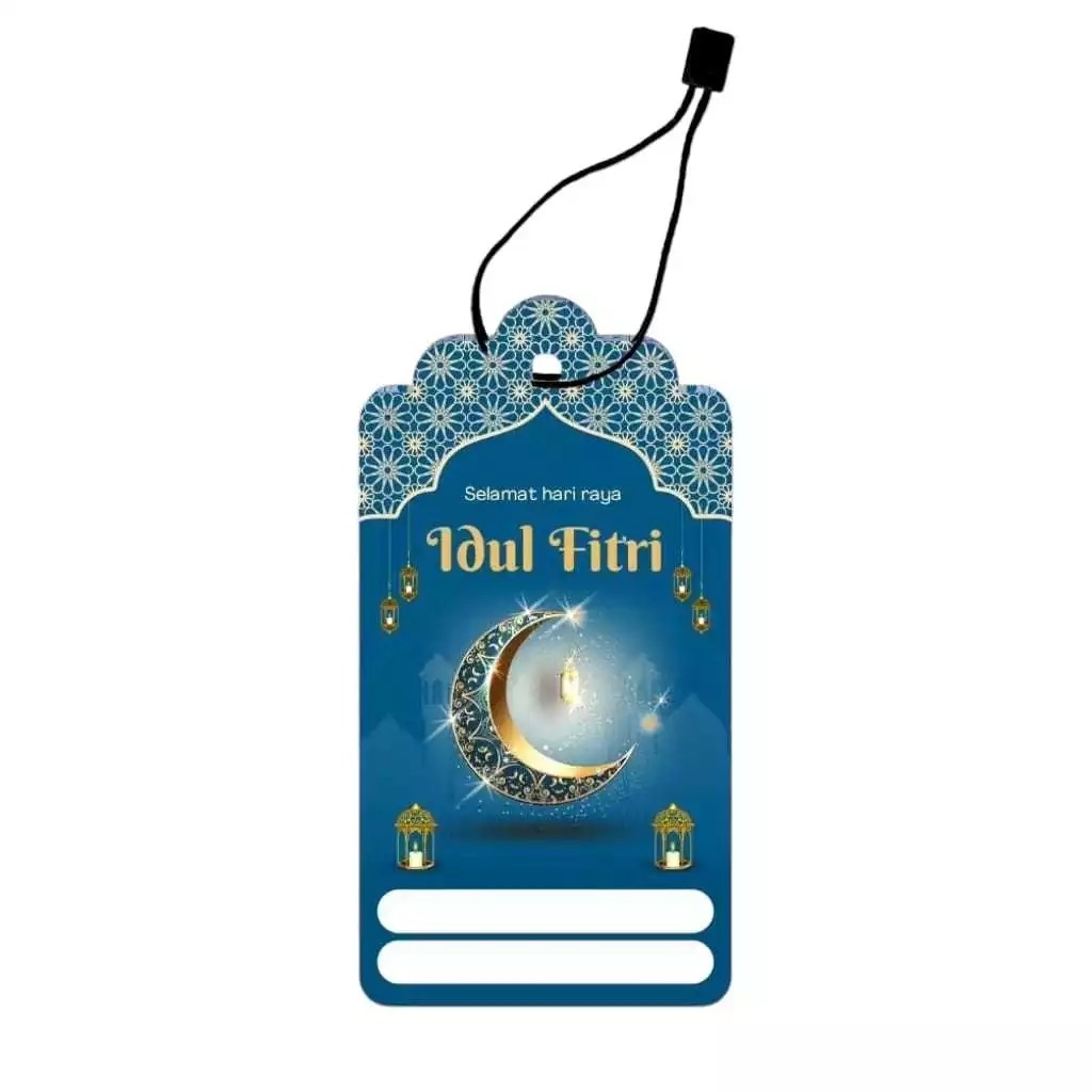 Hang Tag Hampers Kartu Ucapan Lebaran