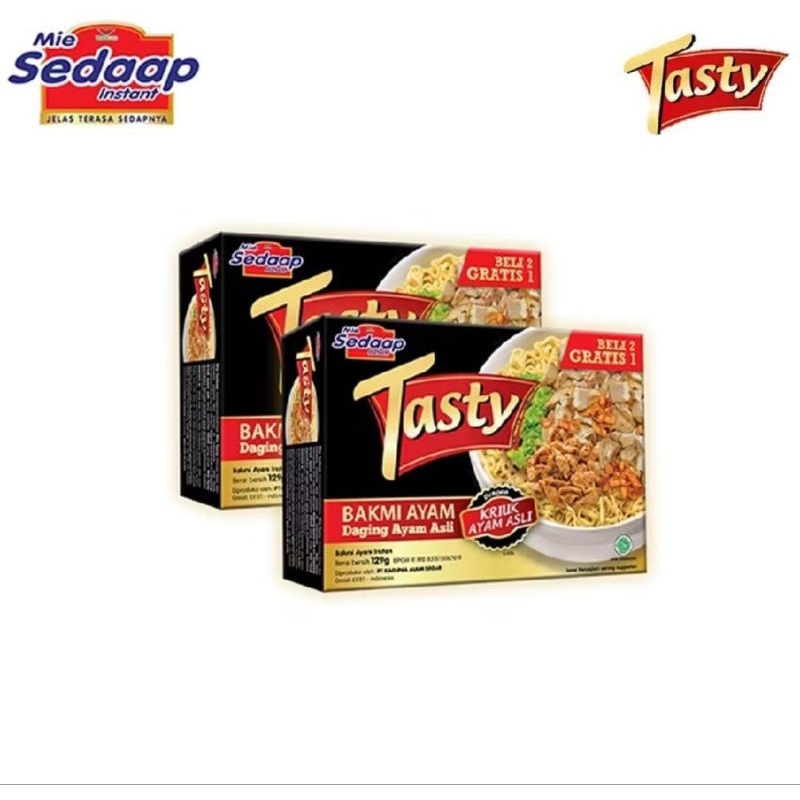 

Sedaap Tasty Mie Instan Bakmi Ayam 129gr