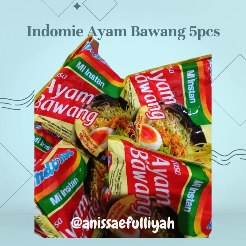 

INDOMIE AYAM BAWANG 5 PCS