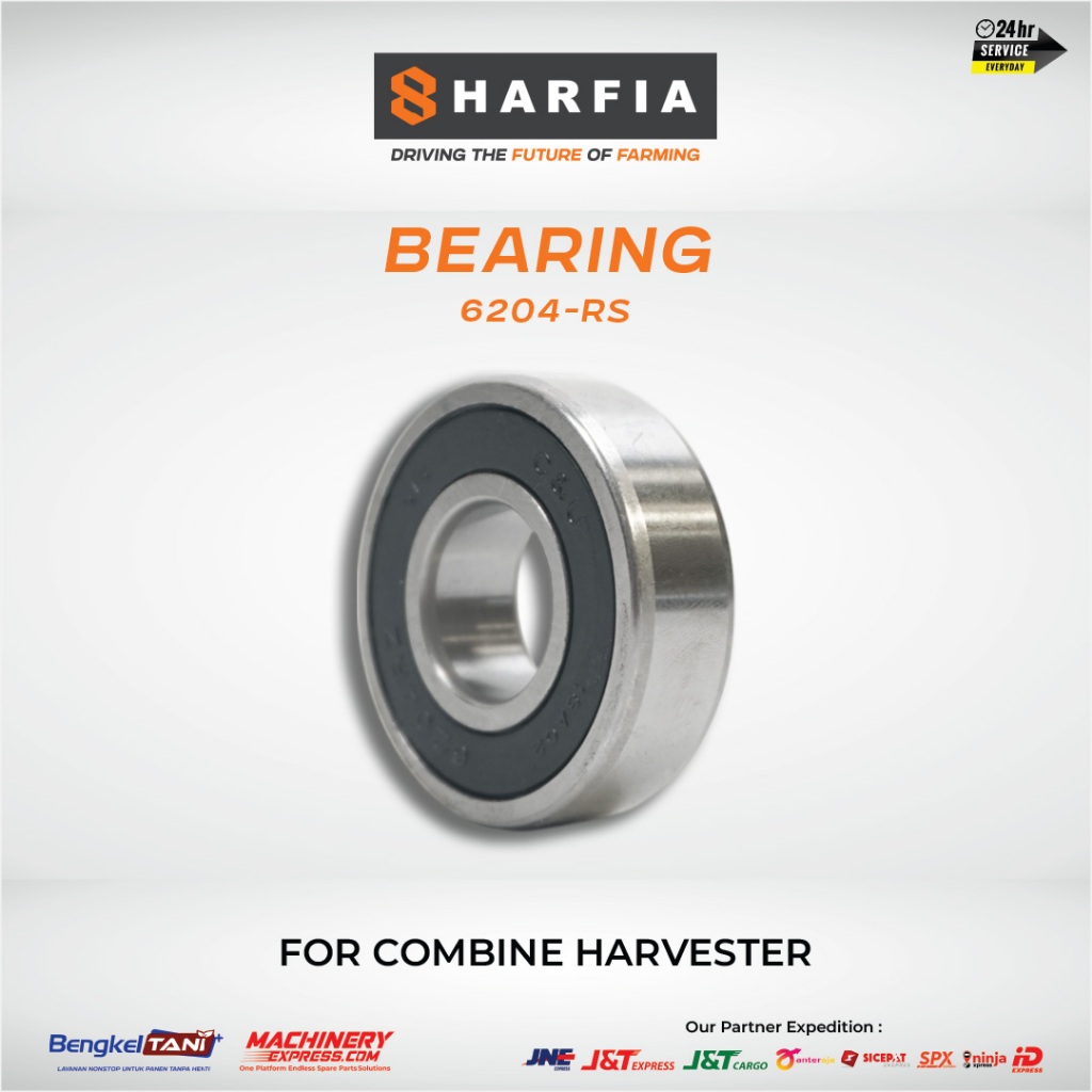 HARFIA | Bearing 6204-RS Combine Harvester | Spare Part
