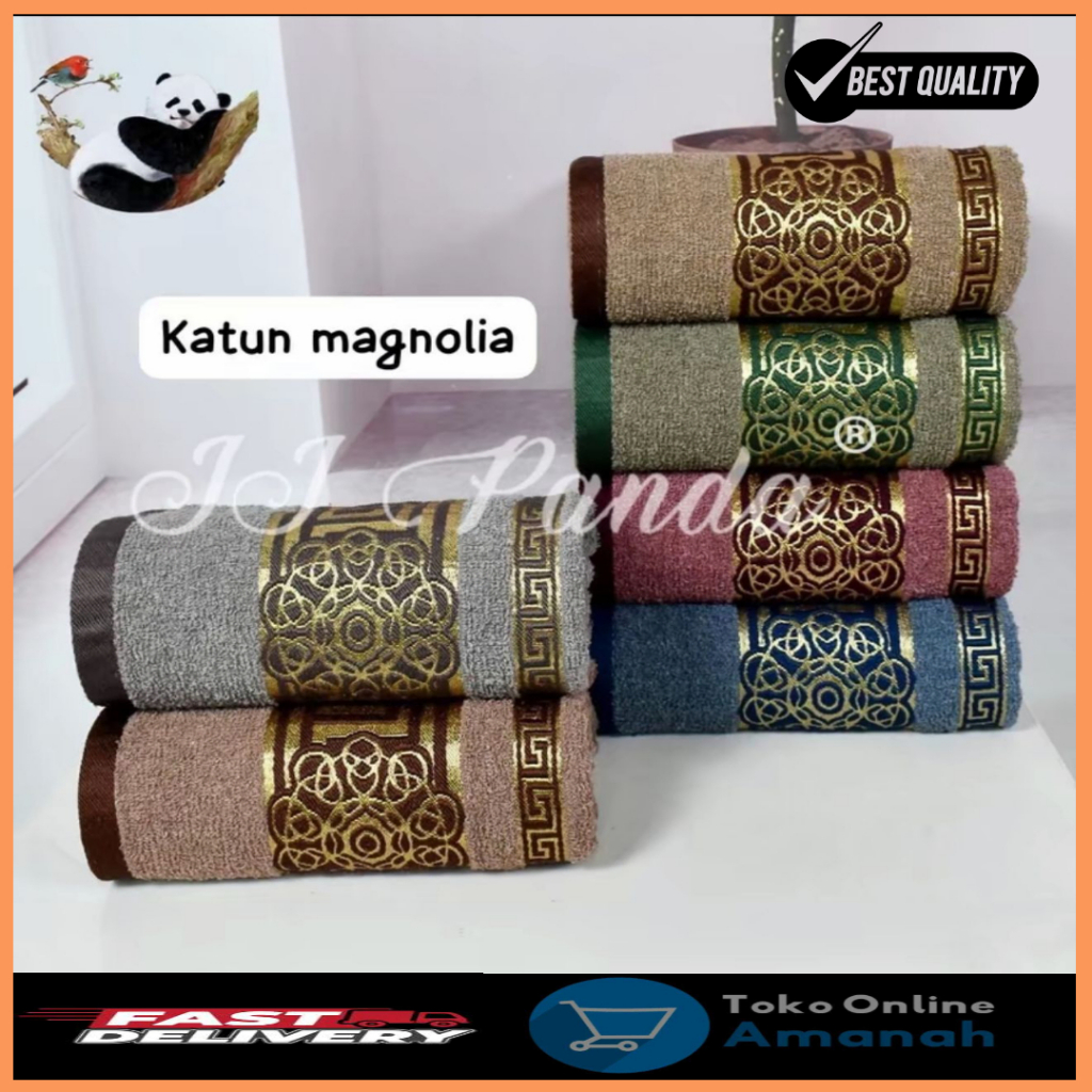 Handuk Premium 140x70 Motif Magnolia