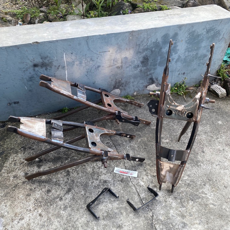 buntutan gl100  Mjs sambungan rangka gl100 MJS handmade nganjuk