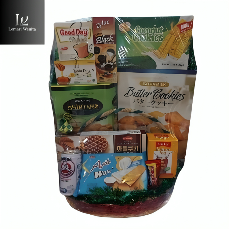 

PARCEL LEBARAN MAKANAN RINGAN (6) HAMPERS MURAH MERIAH