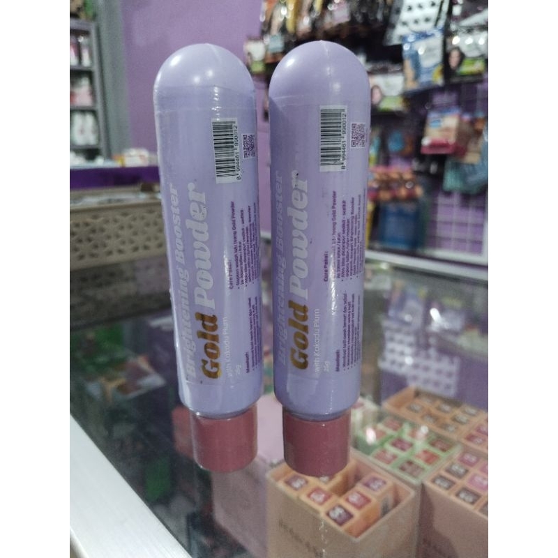 BRIGHTENING POWDER GOLD/SERBUK PEMUTIH BADAN