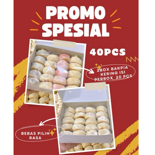 

bakpia kerring buy 1 get 1 free