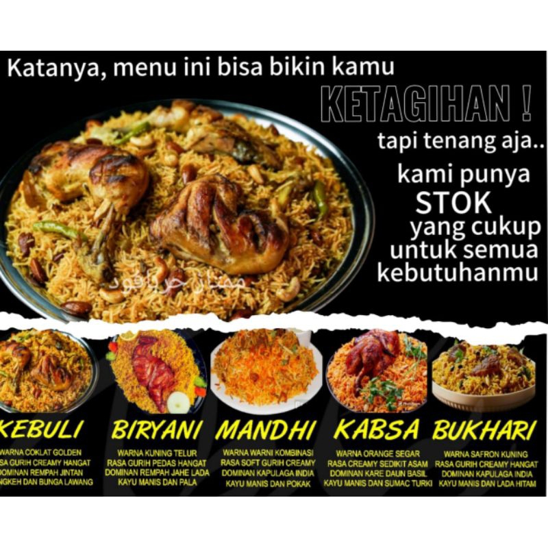 

Paket Grosir 15 pack 7 porsi Lengkap