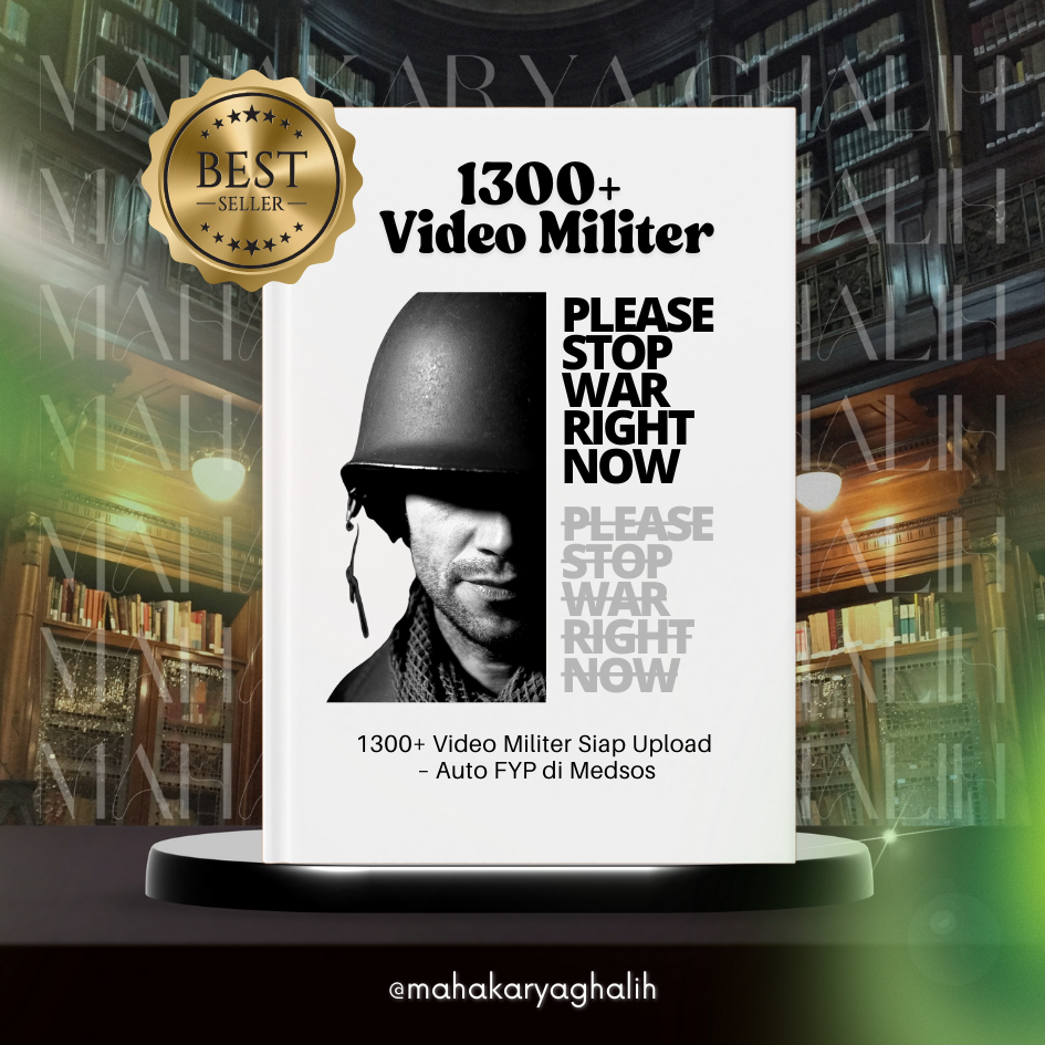 1300+ Video Militer Siap Upload – Auto FYP di Medsos