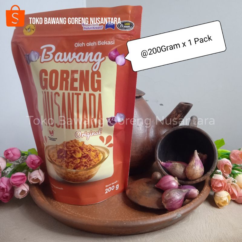 

Bawang Goreng Nusantara @200Gram 1 Pack