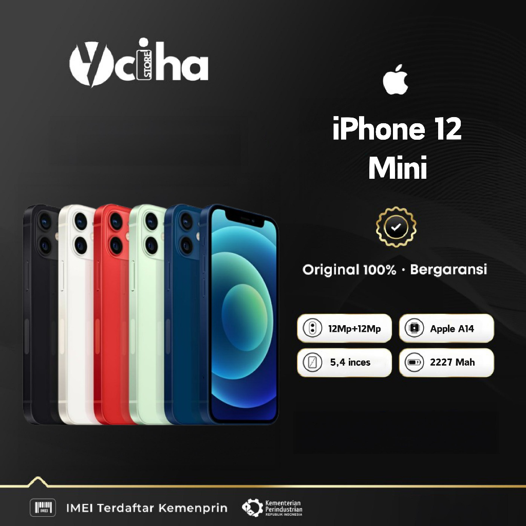 IPhone 12 Mini 64GB 128GB 256GB inter IBox