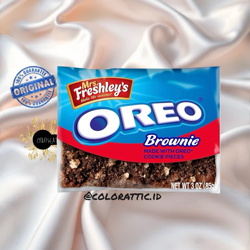 

Mrs. Freshley's Oreo Brownies Individually Wrapped - From Usa