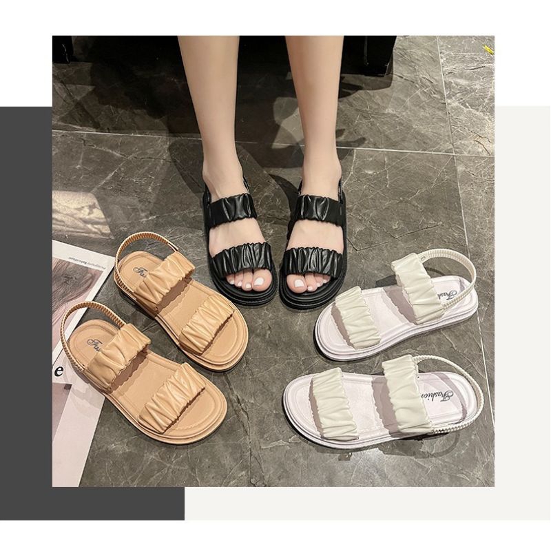 [ SEPATU  SANDAL ] Sandal slop with tali sandal jelly kuat dan kokoh sandal murah import sandal wani