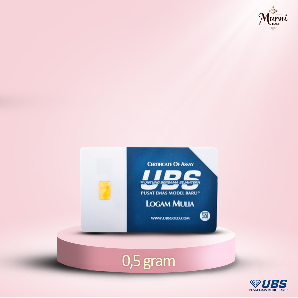 UBS Logam Mulia  0,5 Gram