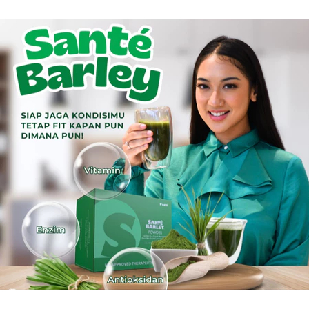 

Sante Barley Powder Pure ASLI