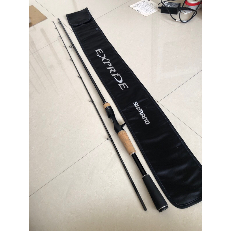 joran bc shimano 17 expride 14lb bekas