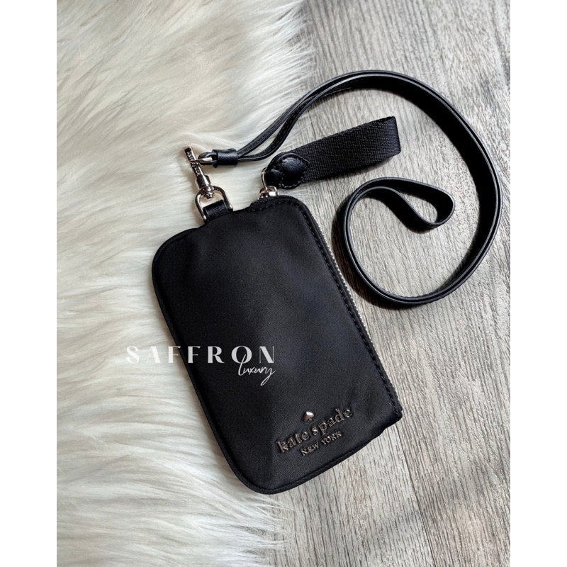 

Kate Spade Chelsea Card Case Lanyard / Black