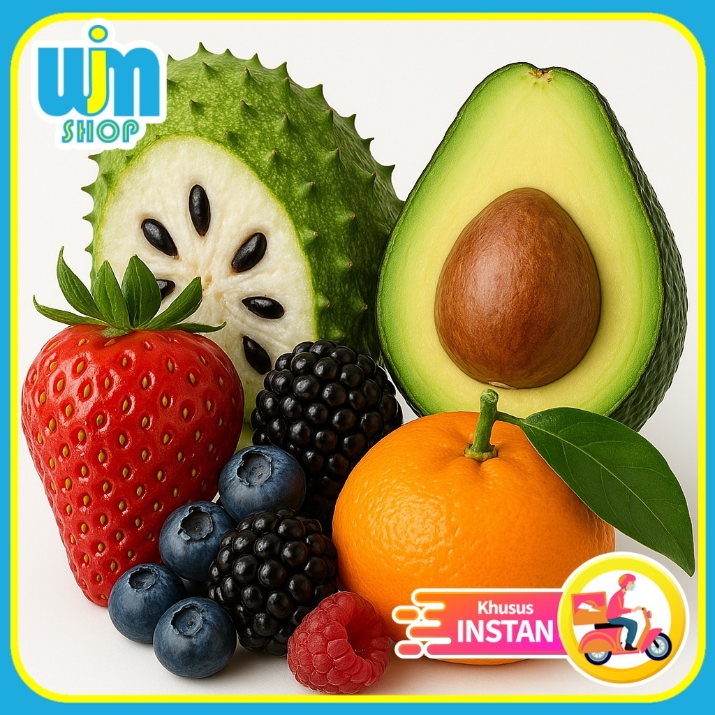 

Buah Beku 1kg Frozen Fruit WJM Makassar
