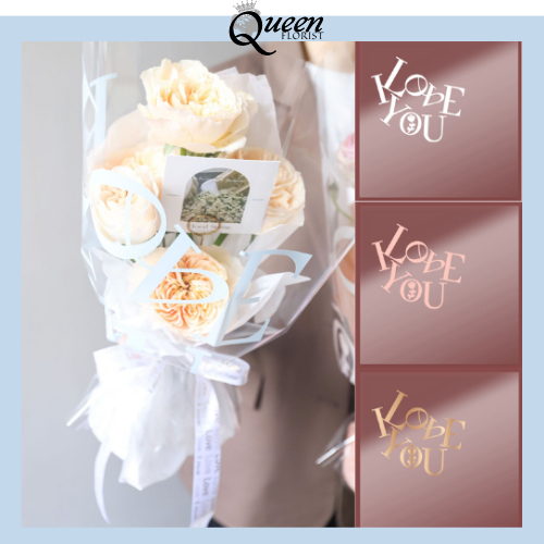 

20 LEMBAR Flower Wrapping Paper Cellophane Bening Kertas Buket Bunga Transparant Waterproof KB59