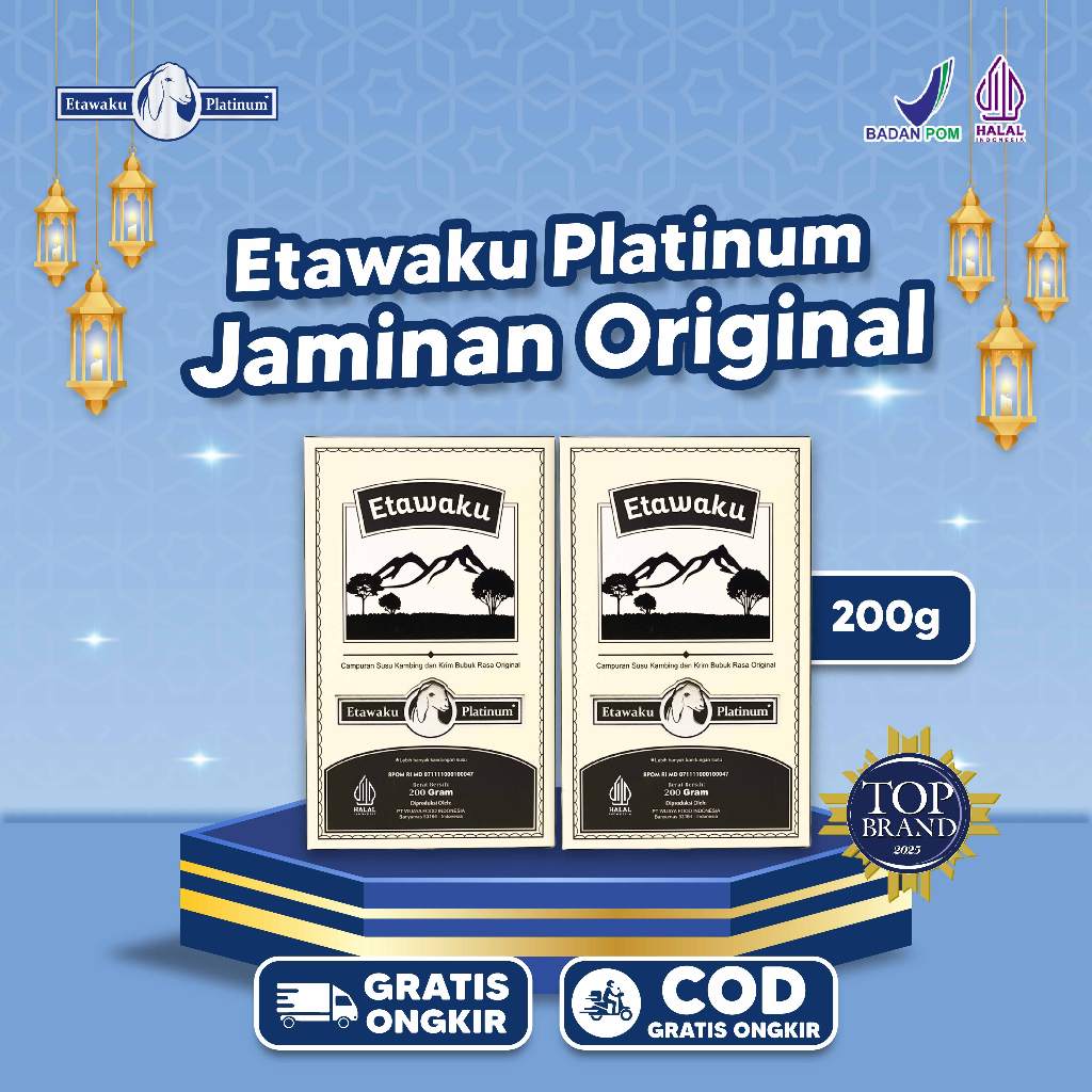 

Etawaku Platinum Original - Susu Kambing Etawa Solusi Atasi Masalah Pernapasan Asma