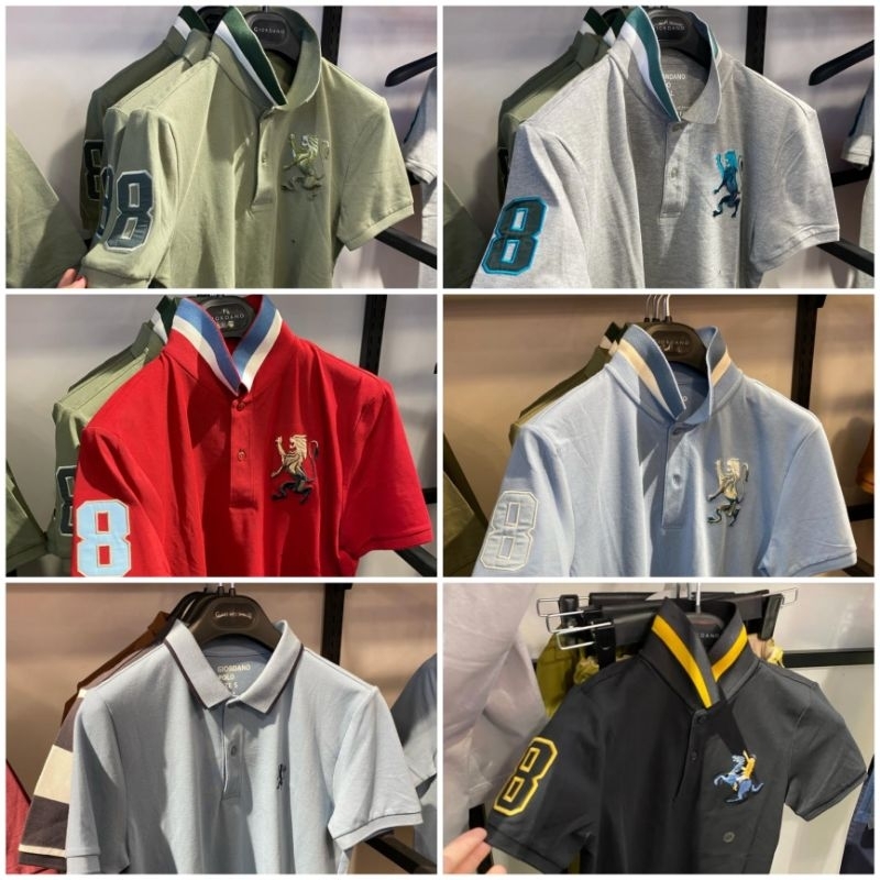 Baju Giordano Polo Dewasa Original