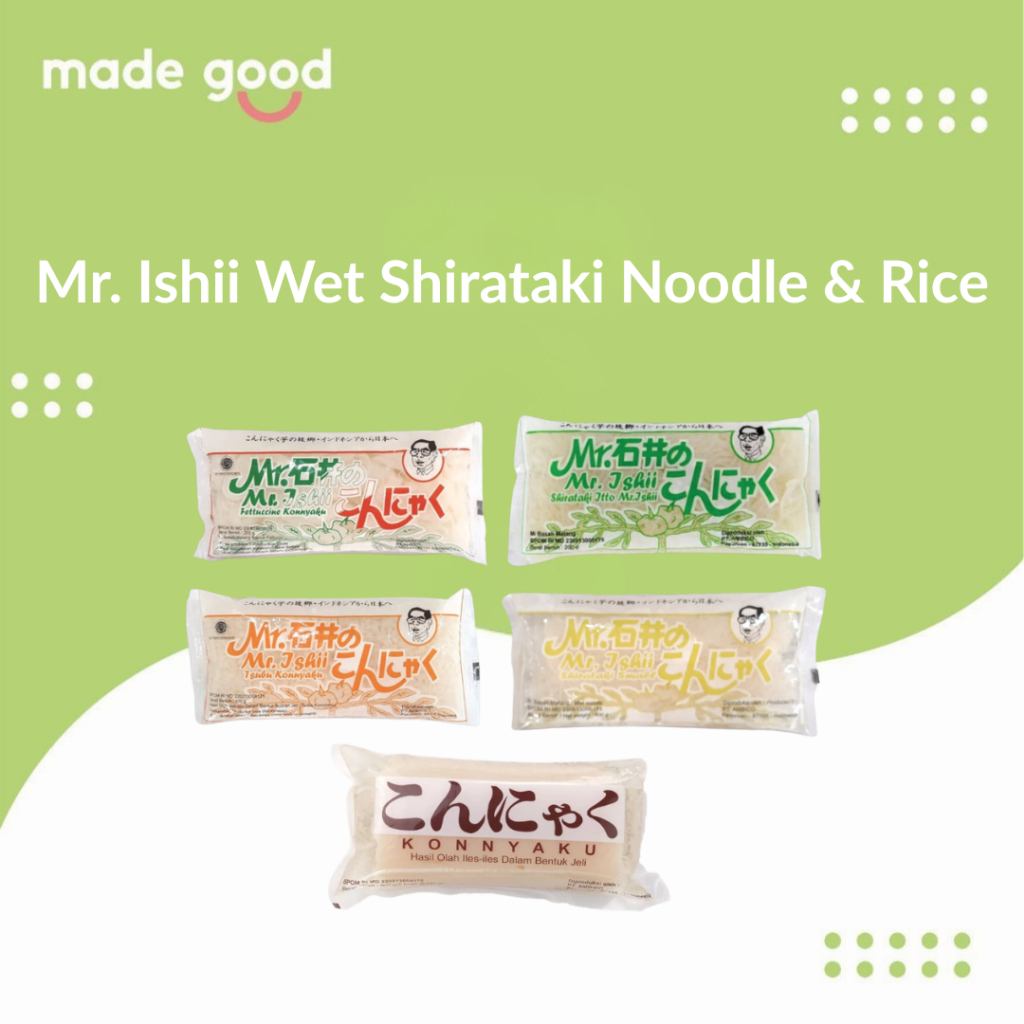 Mr. Ishii Wet Shirataki Noodle & Rice 200g