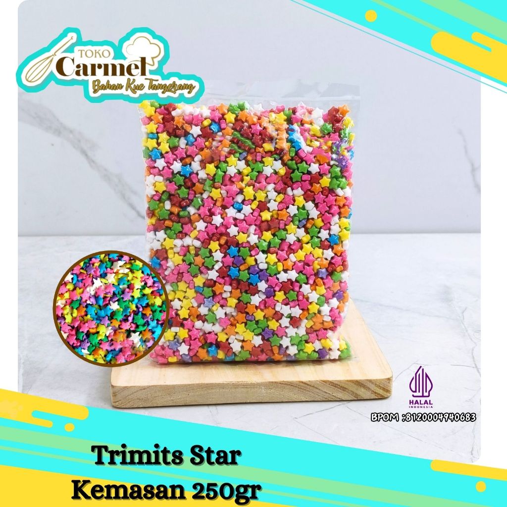 Trimits Sprinkle 250gr - Hiasan Kue Aman Dikonsumsi 4