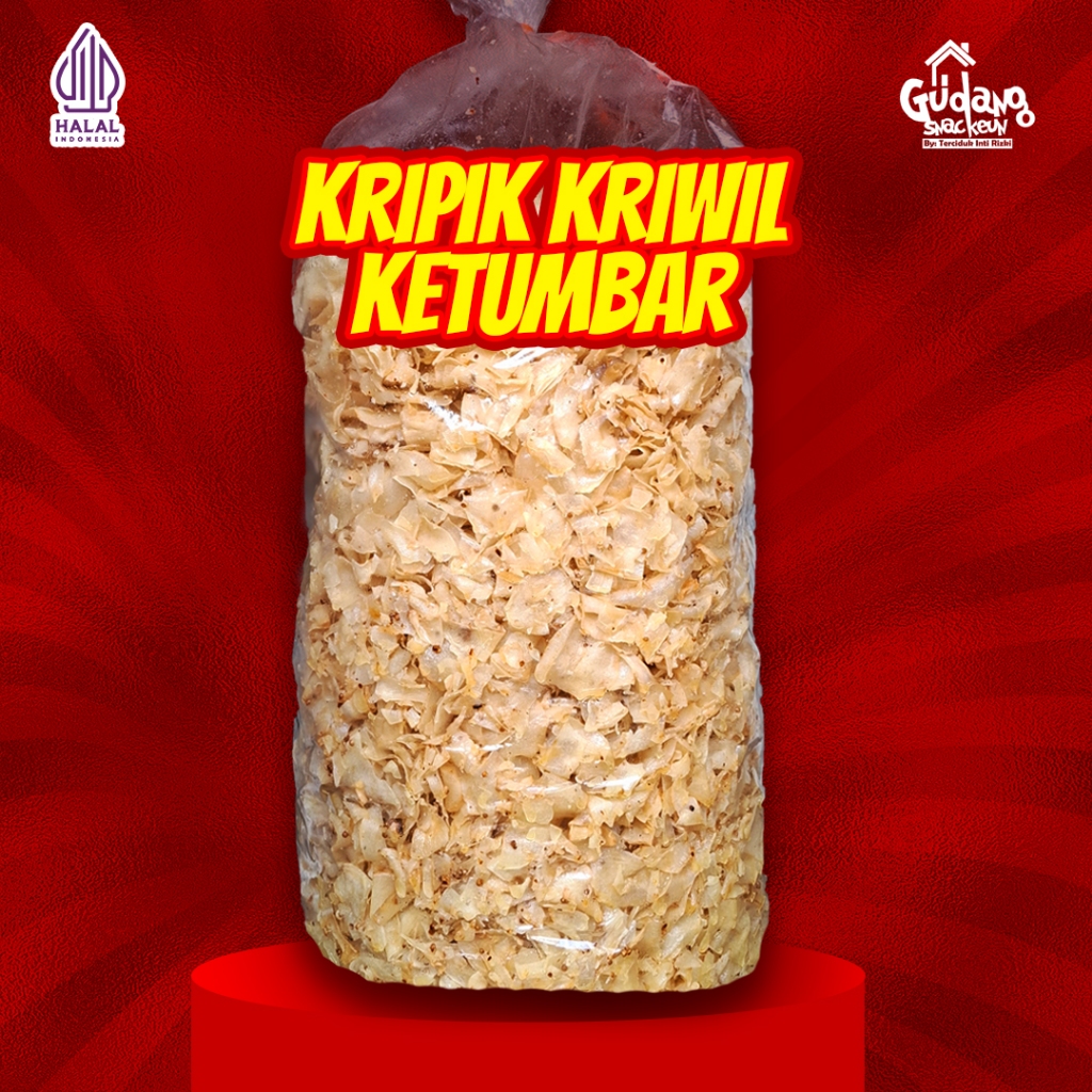 

Kripik Kriwil Ketumbar 1kg Bumbu Melimpah