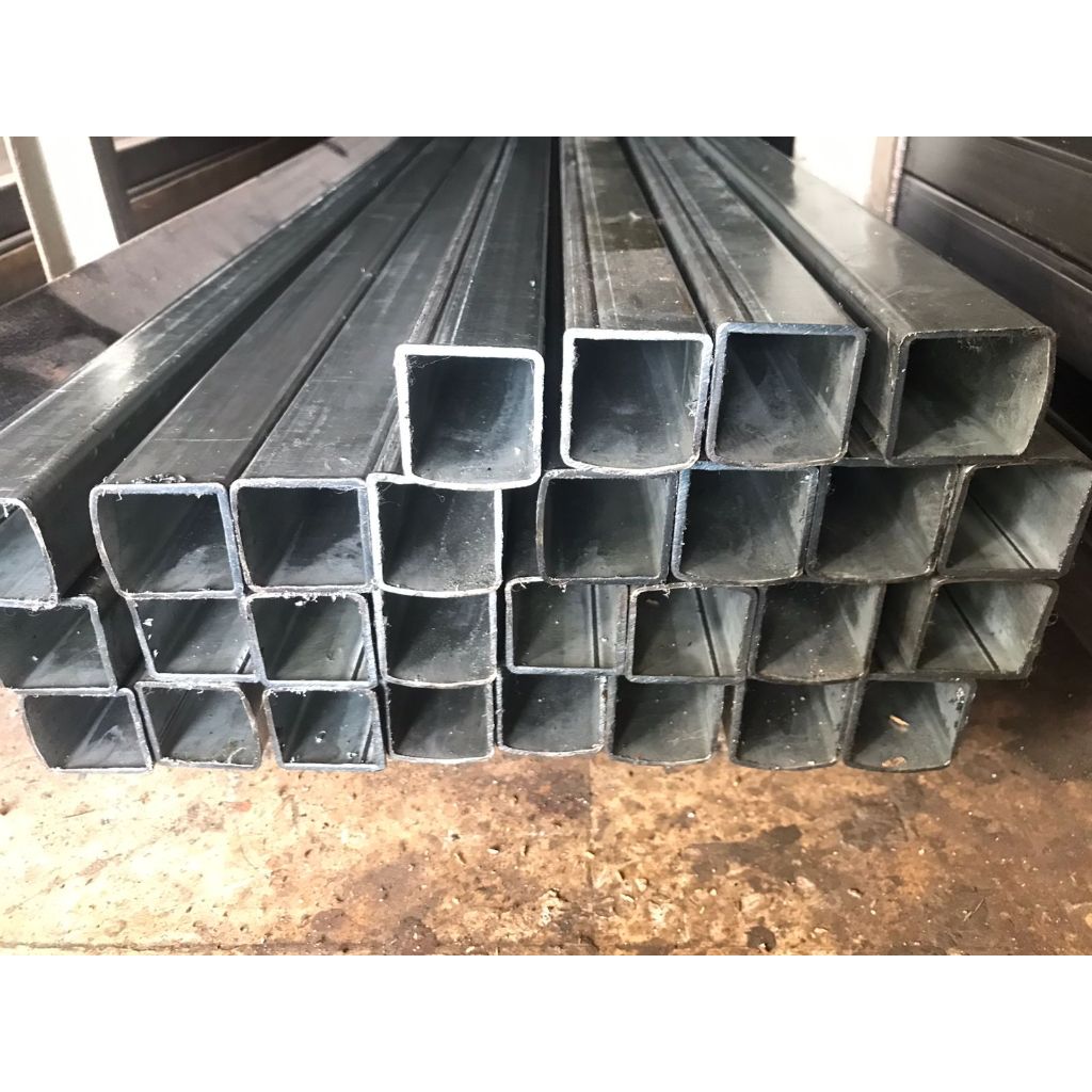 Hollow Galvanis 36x36 mm (3.6 x 3.6 cm) Stall / Pipa Kotak