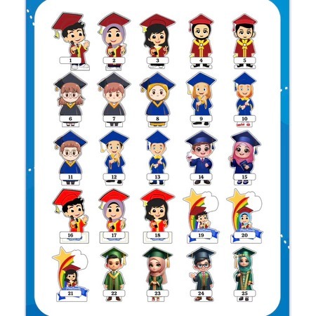 Figur Akrilik Figur Piala Akrilik figur Piala karakter Piala Figur Wisuda Piala Wisuda Akrilik