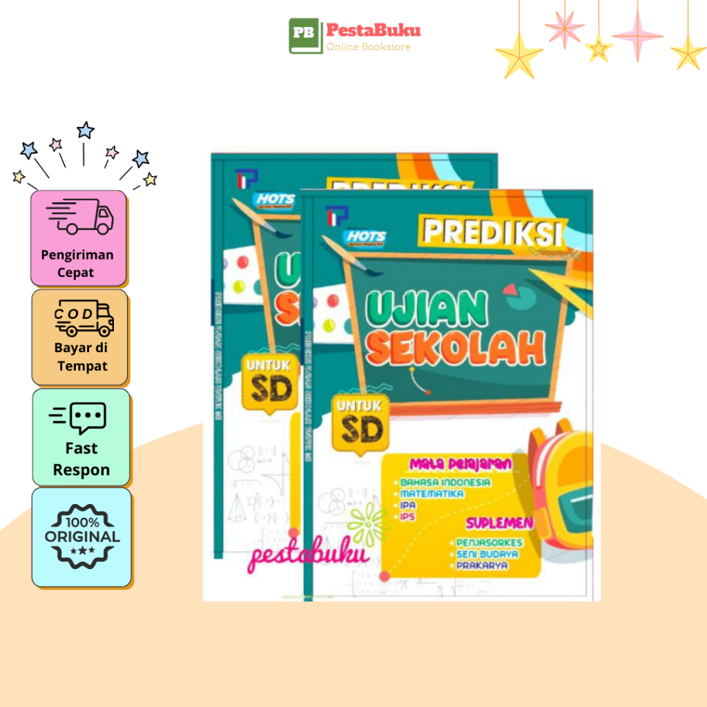 Buku Hots Prediksi Ujian Sekolah SD/ML - Prediksi Asesmen Madrasah -MPP
