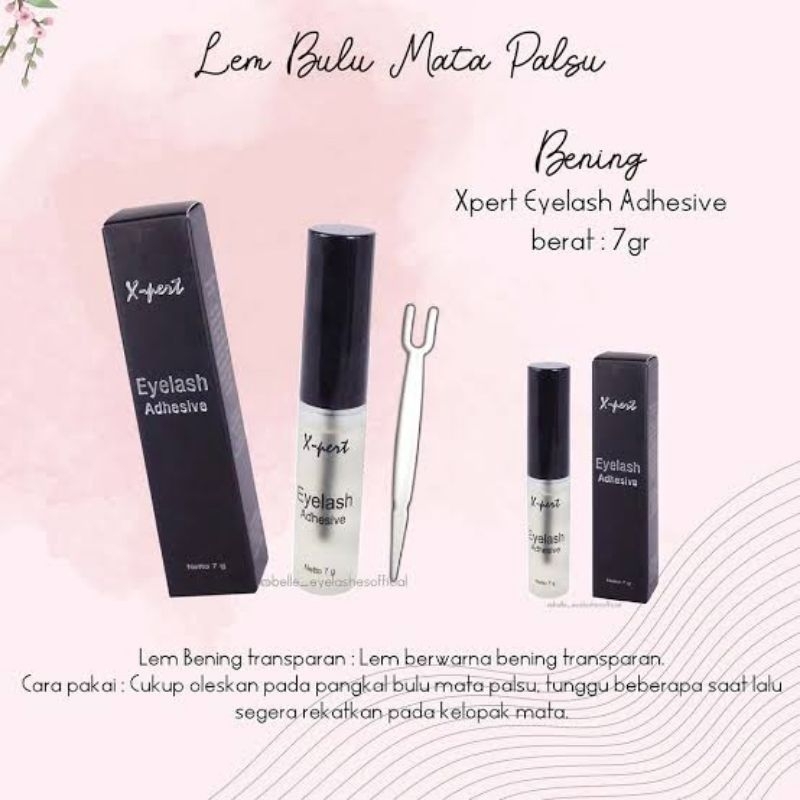 XPERT Eyelash Adhesive 7gr - Lem Bulu Mata Palsu X-Pert