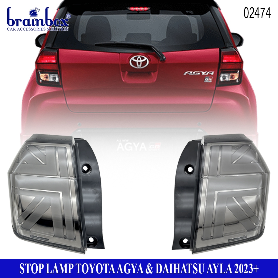 Stop Lamp Toyota Agya Daihatsu Ayla 2023+ Lampu Belakang