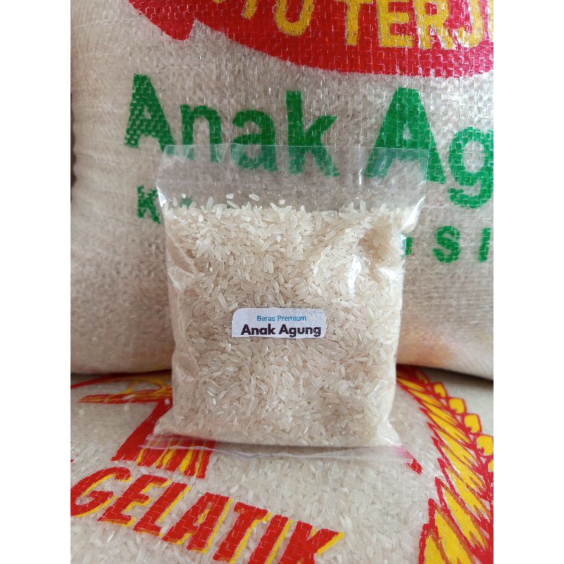 

SAMAWA - BERAS 250 GRAM PREMIUM ANAK AGUNG, GROSIR TERMURAH, PUTIH BERSIH PULEN