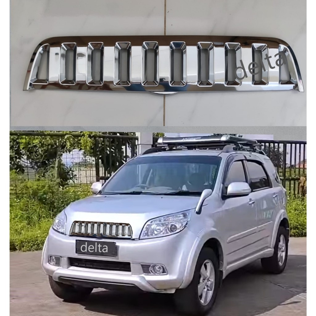Grill Hummer RUSH TERIOS Chrome 2006 2007 2008 2009 2010 2011