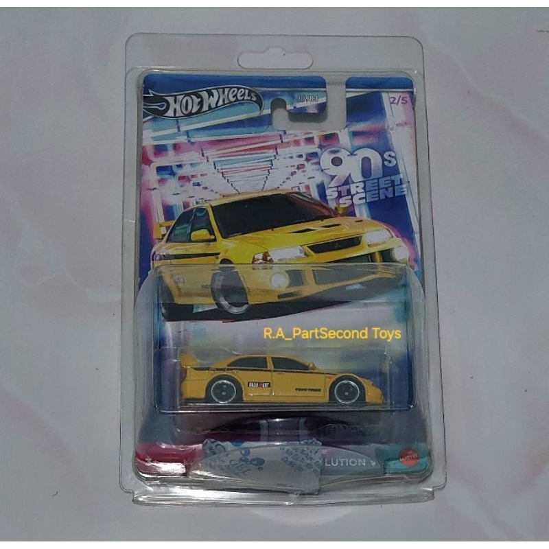 Hotwheels Mitsubishi Lancer Evo 90s (Free Protector)