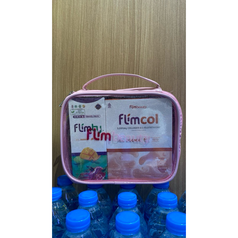 

Flimcol + Flimty Travel Pack Free Pink Pouch