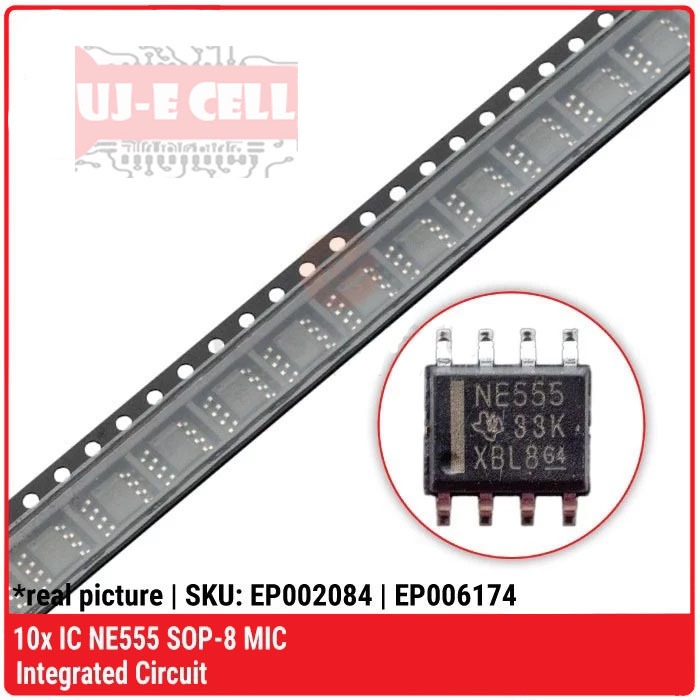 NE555 SMD NE555DR NE 555 NE555 SOIC-8 SOP-8 IC CLOCK TIMER / IC 555 ORIGINAL