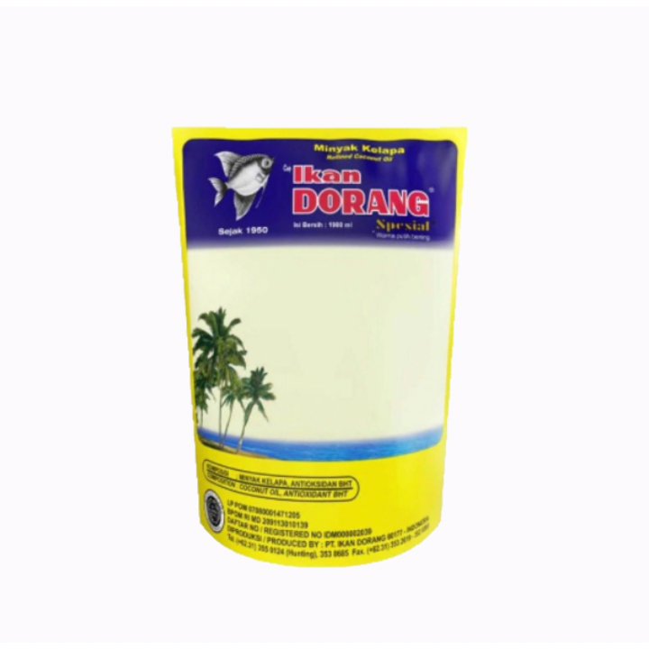 

Minyak Goreng Ikan Dorang 1900ml Cooking Oil Pouch Kelapa Coconut